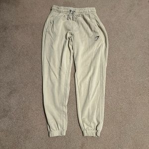 Cream oversized, Gymshark joggers, size small